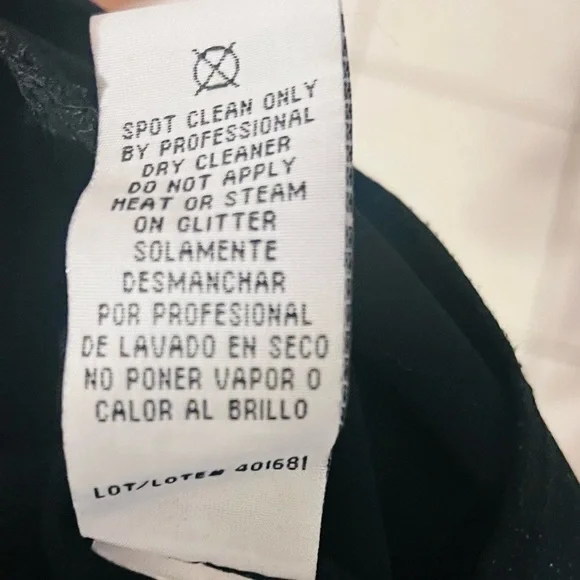 Beautiful 😍R&M Richards Empire Waist Black Sleeveless Sparkle Maxi Dress size 8 - Picture 11 of 15